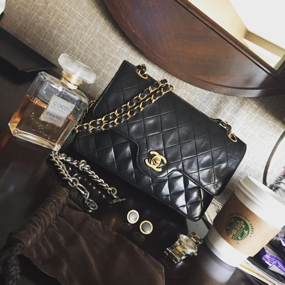 CHANEL Lambskin Double Flap SOLD